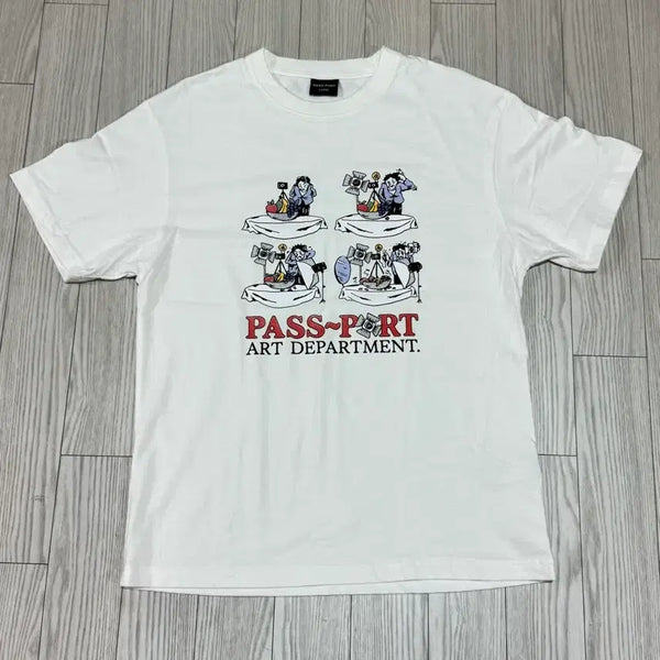 [BUNJANG] PassPort Short Sleeve T-Shirt L / 패스포트 반팔L 상태s