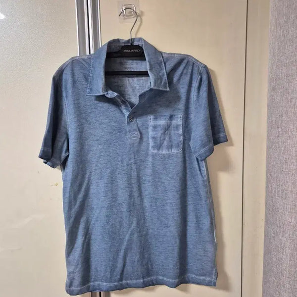 [BUNJANG] Series Collar Short-Sleeve T-Shirt (Size S) / 시리즈 카라 반팔 티셔츠 S 판매합니다