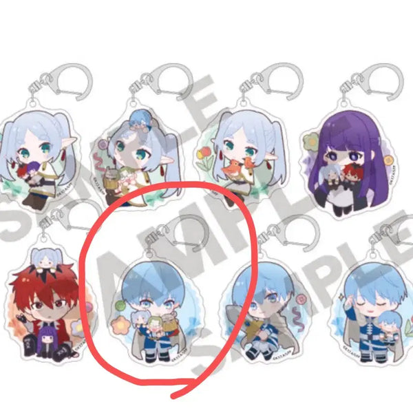 [BUNJANG] Sousou no Frieren Himmel Acrylic Gacha Keyring (New) / 새상품)장송의 프리렌 힘멜 아크릴 가챠 키링
