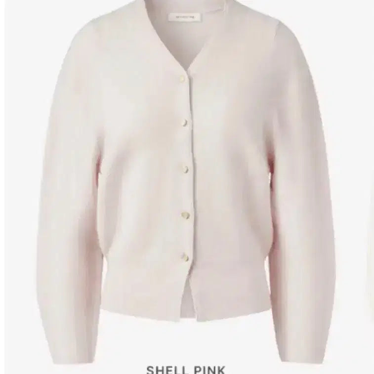 [BUNJANG] Around You ETTE Cardigan Shell Pink / 어라운드율 에떼가디건 쉘핑크컬러