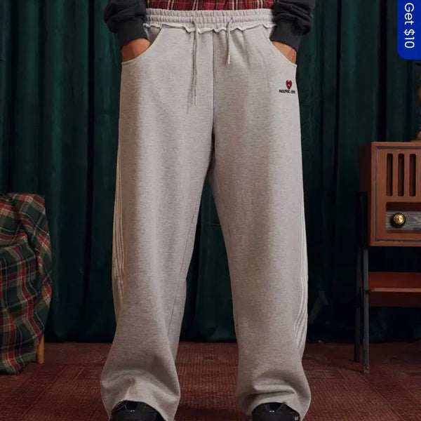 [BUNJANG] Aelfric Eden Double Waist Baggy Sweatpants / [M] Aelfric Eden 더블 웨이스트 와이드 트레이닝 팬츠