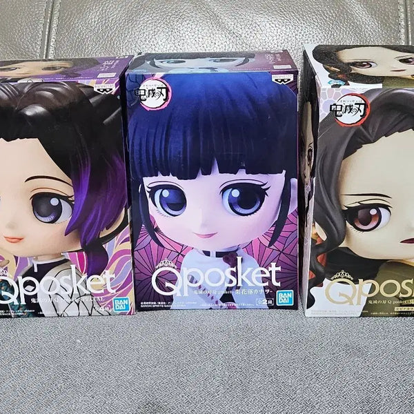 [BUNJANG] Demon Slayer Q posket Figure 3-Piece Set / 귀멸의 칼날 Q posket 피규어 3종 세트
