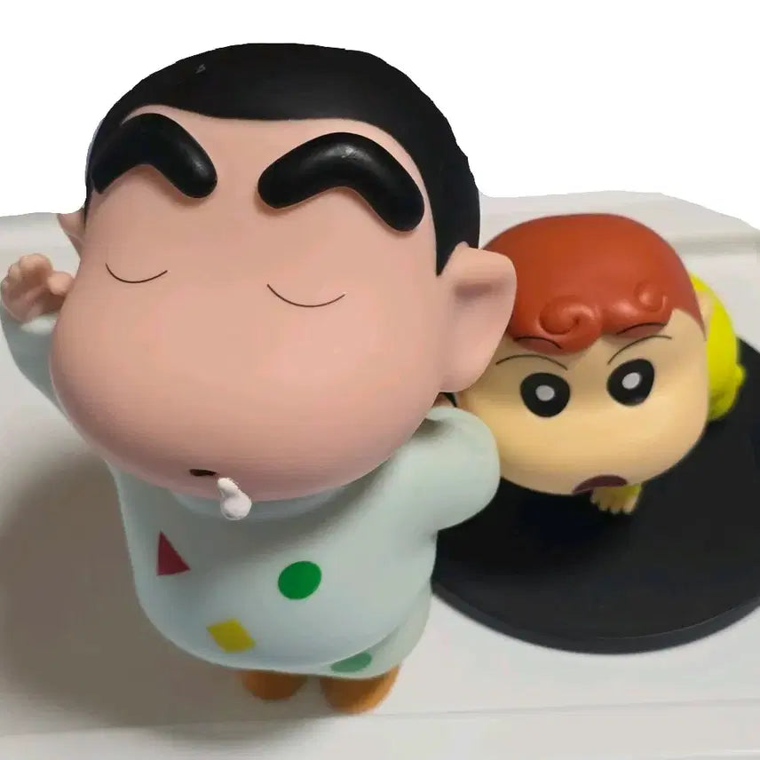 [BUNJANG] Crayon Shin-chan & Shin-chan's Sister Nene Figure Bundle / 짱구 우유피규어   짱아 피규어 일괄 급처분