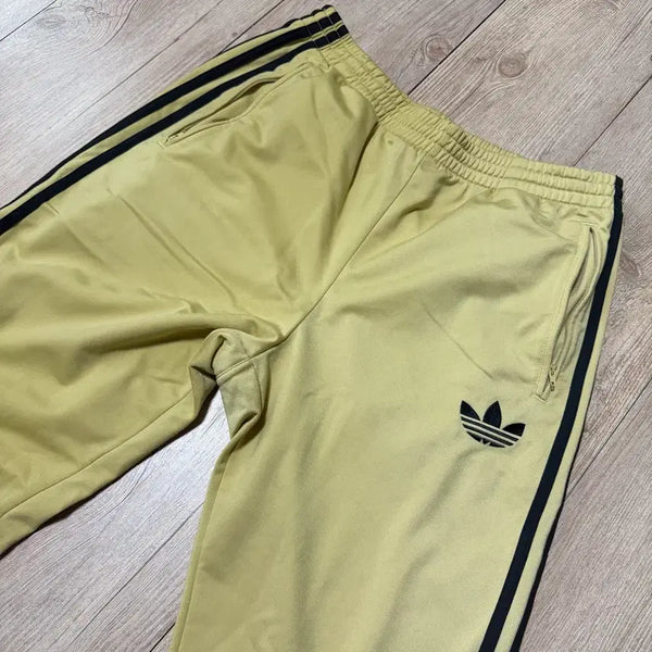 [BUNJANG] Adidas Training Pants Yellow / 아디다스 트레이닝 바지 노랑 100