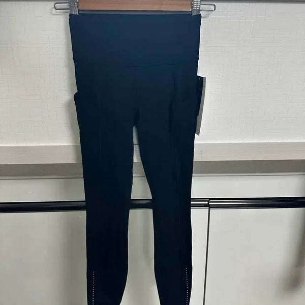 [BUNJANG] Lululemon Fast and Free Reflective 24" Asia Fit Black Leggings / 새상품) 룰루레몬 패스트 앤 프리 리플렉티브 24인치 아시아핏 블랙