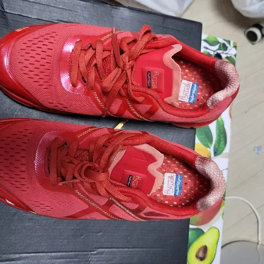 [BUNJANG] K2 Flywalk Red Hybrid Gear Sneakers (240mm) / K2 플라이워크 레드 운동화 240mm 상태매우좋음