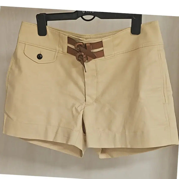 [BUNJANG] Ralph Lauren Beige Cotton Blend Shorts / 랄프로렌 밸트 반바지 4