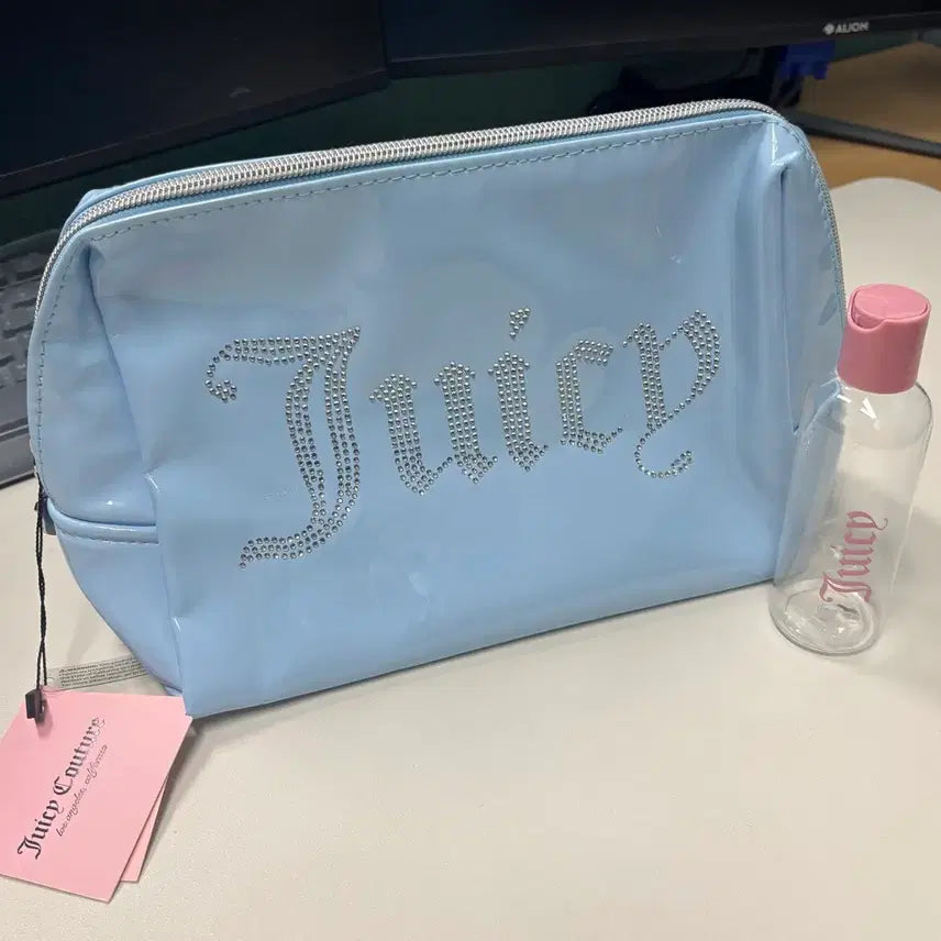 [BUNJANG] Juicy Couture Big Makeup Pouch / (새상품)쥬시꾸뛰르 파우치 메이크업파우치 빅파우치 갸루파우치