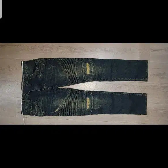 [BUNJANG] Balmain Biker Jeans Spandex Size 41 / 발망 바이커진 청바지 스판 2사이즈 41 97
