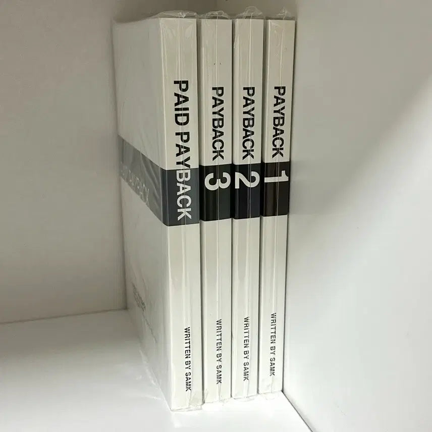 [BUNJANG] Samk Payback Novel Vol. 1-3 Bundle Set / samk 페이백 소설 1~3권, 페이드페이백 일괄 양도