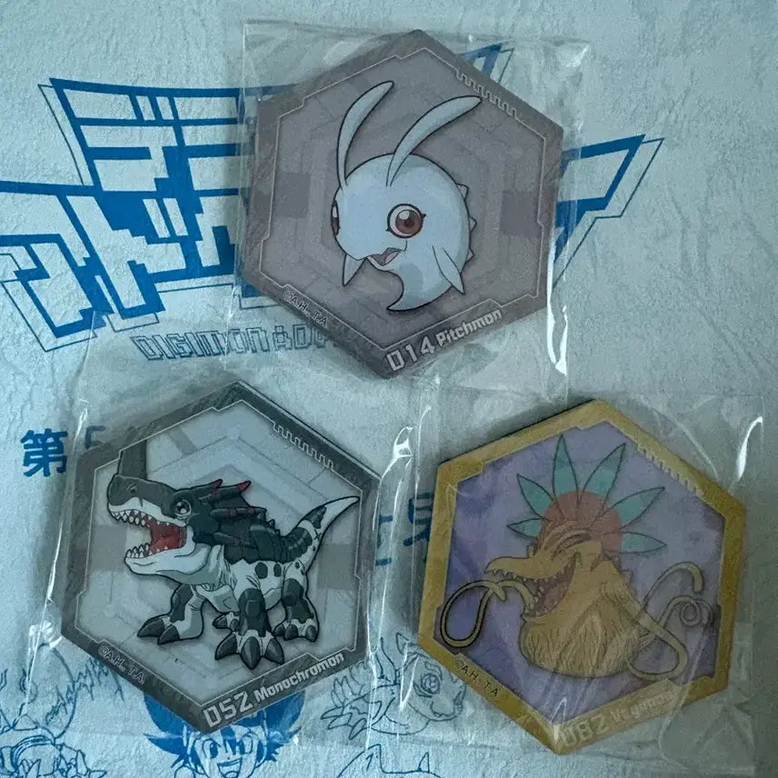 [BUNJANG] Digimon Magnet Puppetmon & Pogglemon Line Figures / 디지몬 135종 마그넷 퍼펫몬,뽀글몽 구매합니다