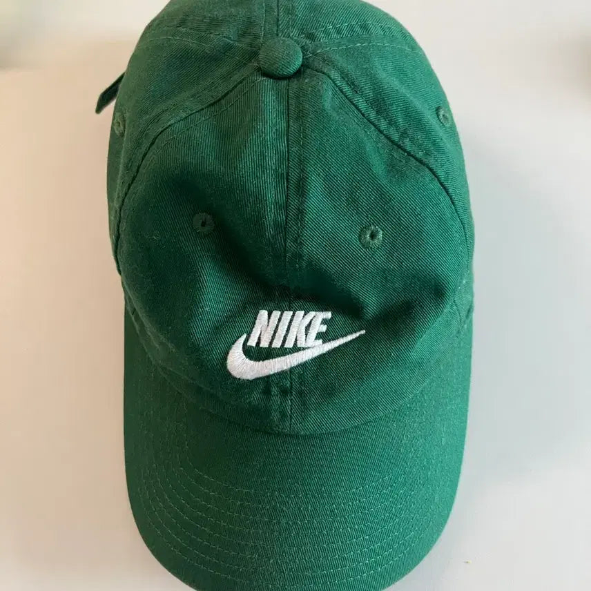 [BUNJANG] Nike Heritage 86 Ribbed Green Cap / 나이키 헤리티지86 볼캡 골지그린