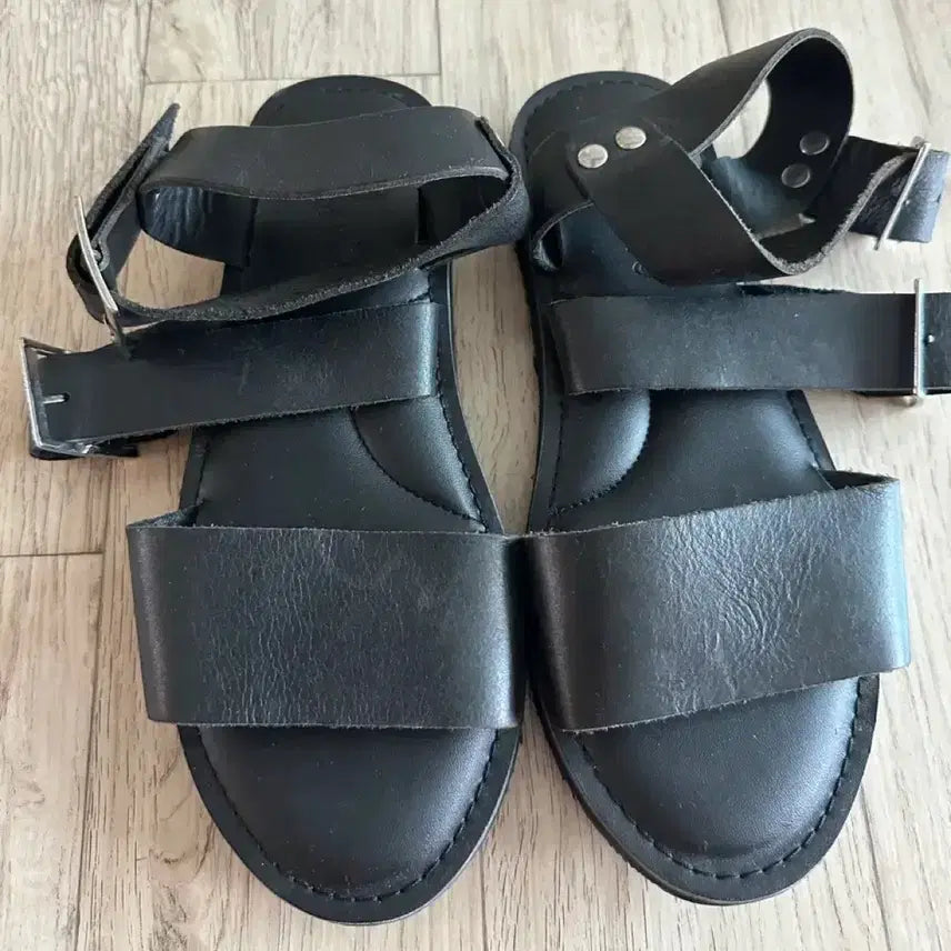 [BUNJANG] Chubasco Cordova Leather Strap Men's Sandals / 츄바스코 코르도바 가죽트랩 남성 샌들