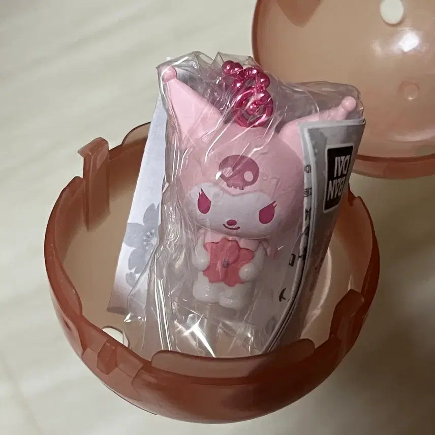 [BUNJANG] Sanrio Cherry Blossom Gacha Kuromi Keychain / 산리오 벚꽃 키링 가챠 쿠로미 판매