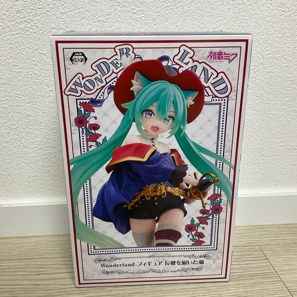 [BUNJANG] Hatsune Miku Wonderland Puss in Boots Figure / (미쿠)하츠네 미쿠 원더랜드 장화 신은 고양이 피규어