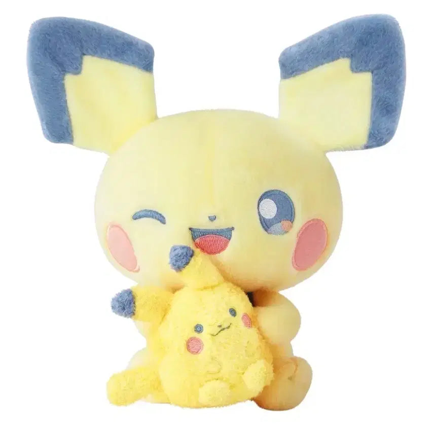 [BUNJANG] Pokemon Ilposen Little Daydream Pikachu & Pichu Plush Dolls / 포켓몬스터 일포센 리틀 데이드림 피카츄 피츄 인형 누이