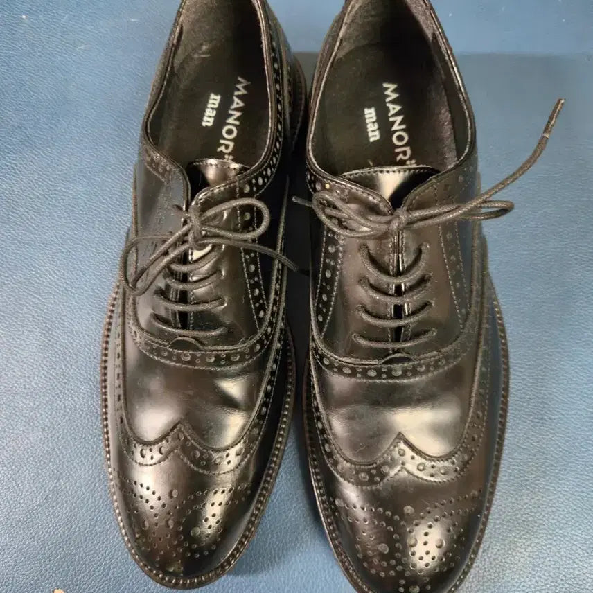 [BUNJANG] Regal Wingtip Oxfords / 블랙 윙팁 리갈구두 250