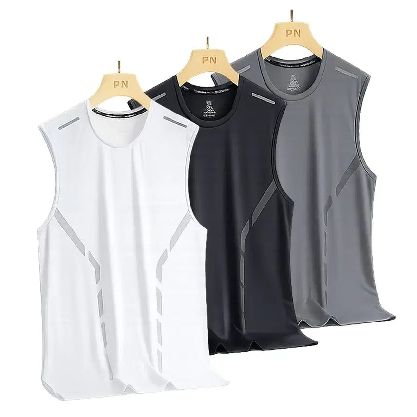 [BUNJANG] Air Cool Mesh Training Tank Top / 에어쿨메쉬트레이닝나시 헬스장 운동복
