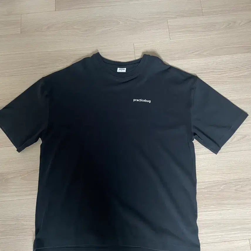 [BUNJANG] Noexcuse Black XL Practice T-Shirt / 노익스강 연습벌레 반팔 블랙 xl