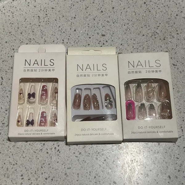 [BUNJANG] Nail Tips Set / 네일팁 3종 일괄