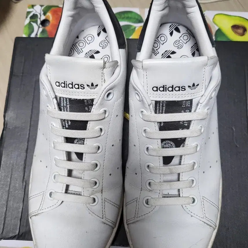 [BUNJANG] Adidas Stan Smith White Sneakers US 8.5 / 아디다스 스탠 스미스 흰색 운동화 260mm 상태매우좋음