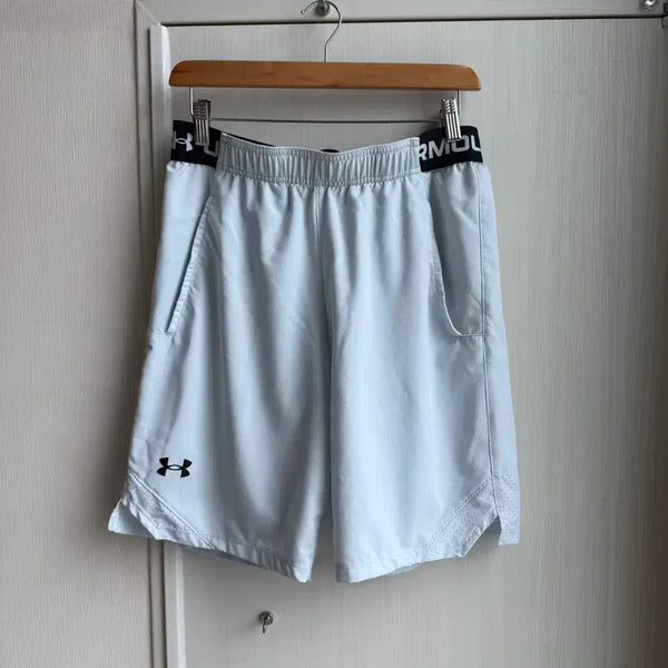 [BUNJANG] Under Armour Banding Shorts White L / 언더아머 밴딩 반바지 L 화이트