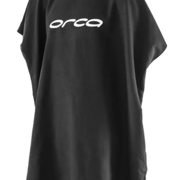 [BUNJANG] Orca Poncho Towel - Black / Orca 판초수건 비치타올 블랙