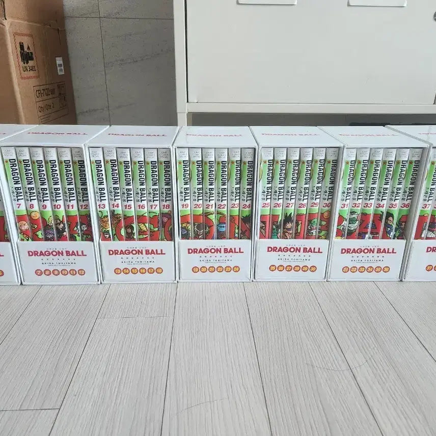 [BUNJANG] Dragon Ball New Edition Complete Set Volumes 1-42 Box Set / 드래곤볼 신장판 만화책 전권 1~42권 세트 박스판