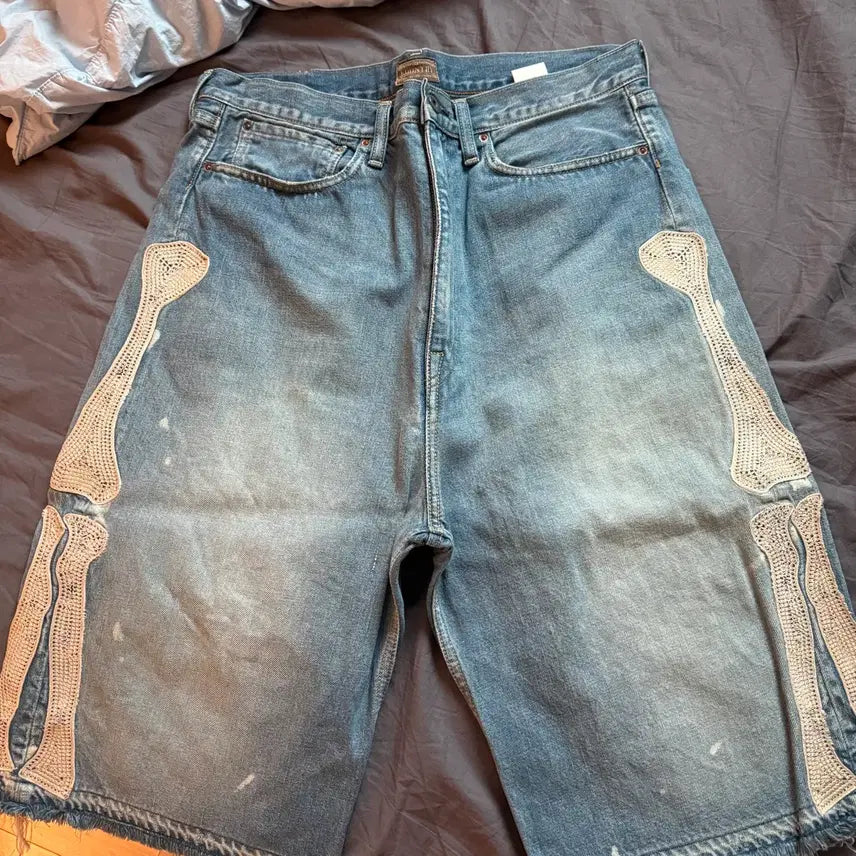 [BUNJANG] Kapital Bonda Denim Shorts Size 36 / 캐피탈 본데님 쇼츠 36