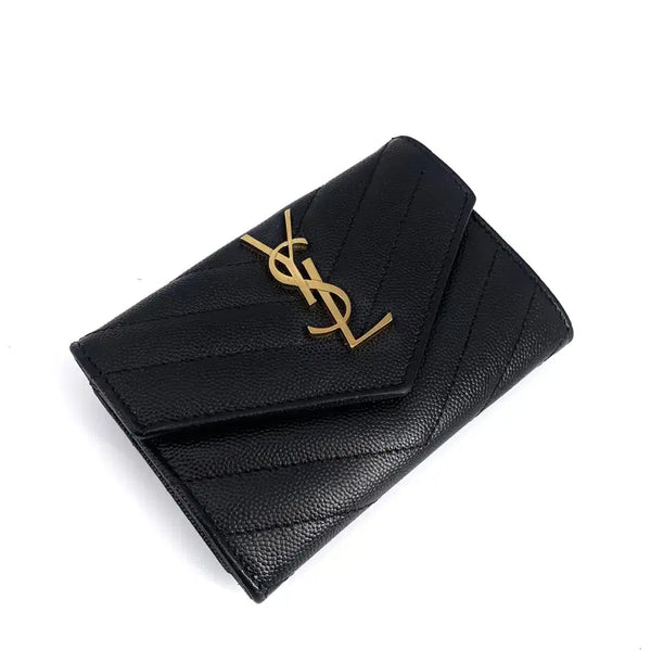 [BUNJANG] Saint Laurent Envelope Gold-Plated Card Holder 414404 / 생로랑 엔벨로프 금장 카드지갑 414404