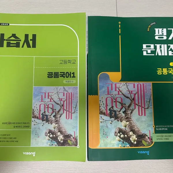 [BUNJANG] High School Grade 1 Korean Language Textbook: Self-Study Guide & Evaluation Workbook / 고1 국어 비상 자습서 평가문제집