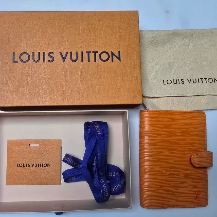 [BUNJANG] Louis Vuitton Epi Agenda PM Diary (Mandarin Orange) - Full Set, Excellent Condition / [정품 풀구성/A급] 루이비통 에피 아젠다 PM 다이어리 (만다린 오렌