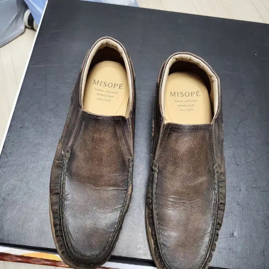 [BUNJANG] Miso-Pa Men's Loafers Brown 255mm / 미소페 남성 로퍼 브라운 255mm 상태매우좋음