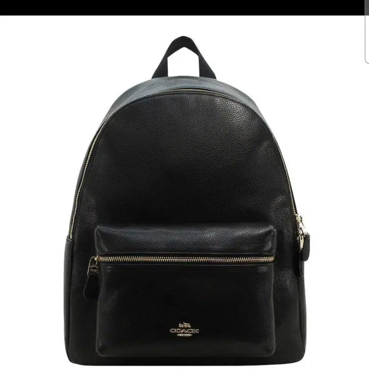 [BUNJANG] Coach Charlie Leather Backpack Black / 컨디션최상 코치 찰리 가죽 백팩 블랙