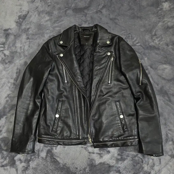 [BUNJANG] Surface to Air Leather Rider Jacket / (M)Surface TO AIR 서페이스투에어 레더 라이더 자켓
