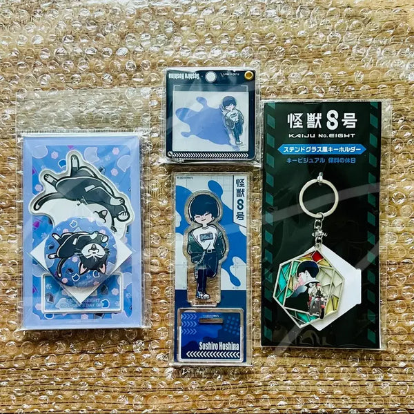 [BUNJANG] Kaiju No. 8 Hoshina Retopoup Shakashaka Keychain + Acrylic Holiday Goods Bundle Set / 일괄)괴수8호 호시나 레토포푸 샤카샤카 키홀더+아크릴 휴일굿즈