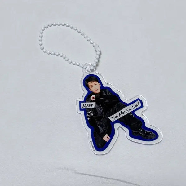 [BUNJANG] NCT 127 Momentum Japan Concert MD Mark Keychain / 엔시티127 모멘텀 일본 콘서트 랜덤토이 마크 열쇠고리 키링