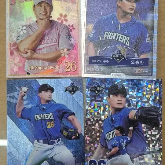 [BUNJANG] Seung Hwan Oh Flame Baseball 2 Photocard / 불꽃야구2 오승환 선수 포토카드
