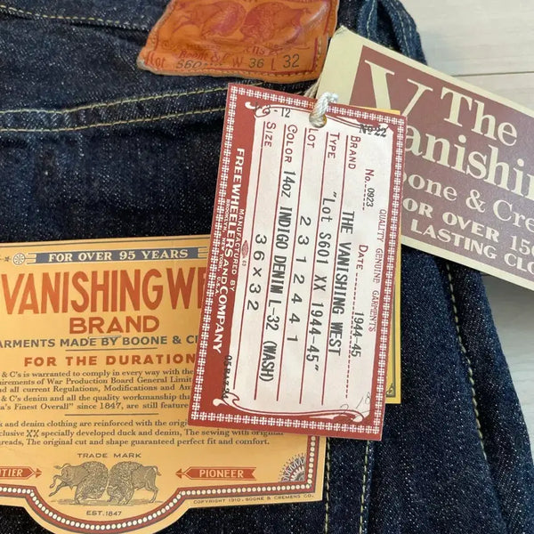 [BUNJANG] Freewheelers S601 XX 1944-45 Jeans W36 L32 / 프리휠러스 S601 XX 1944-45 W36 L32