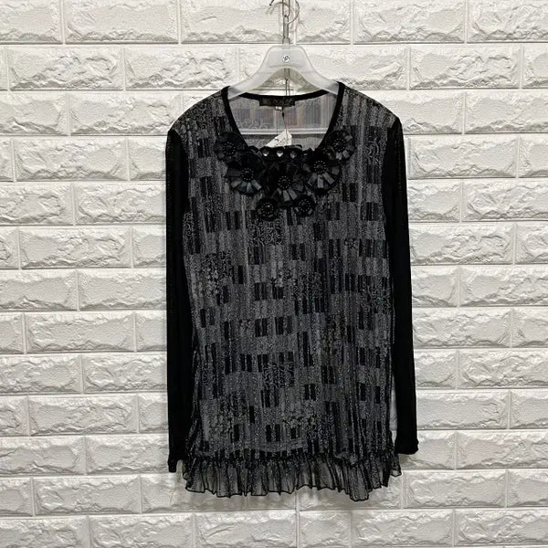 [BUNJANG] Kim Chang-suk Long Sleeve Blouse / 2475) 김창숙 긴팔 블라우스