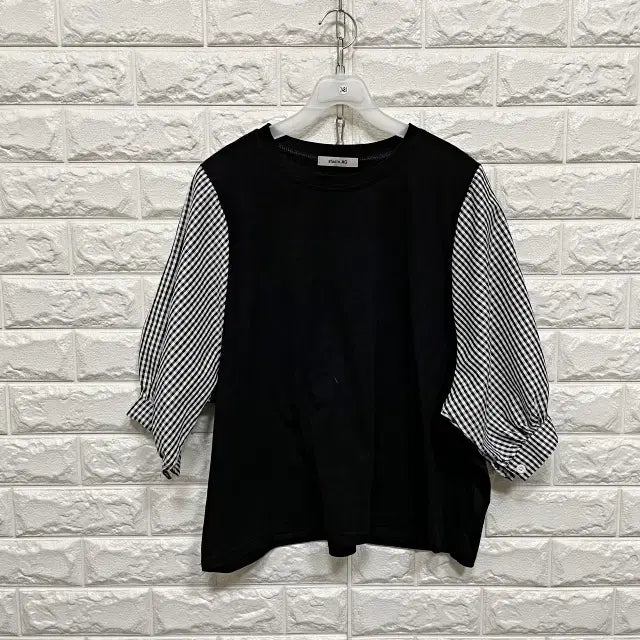 [BUNJANG] Short Sleeve Blouse / 2481) 반팔 블라우스