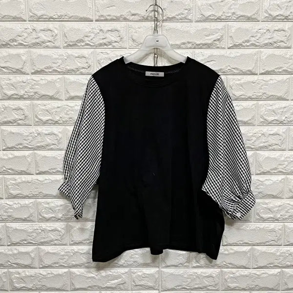 [BUNJANG] Short Sleeve Blouse / 2481) 반팔 블라우스