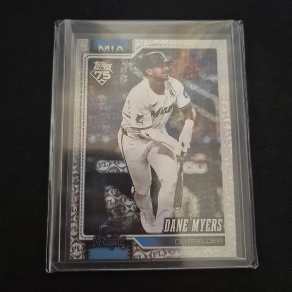 [BUNJANG] MLB Miami Marlins Dane Myers Spring Training Baseball Card / [MLB] 마이애미 말린스 데인 마이어스 스프링 트레이닝