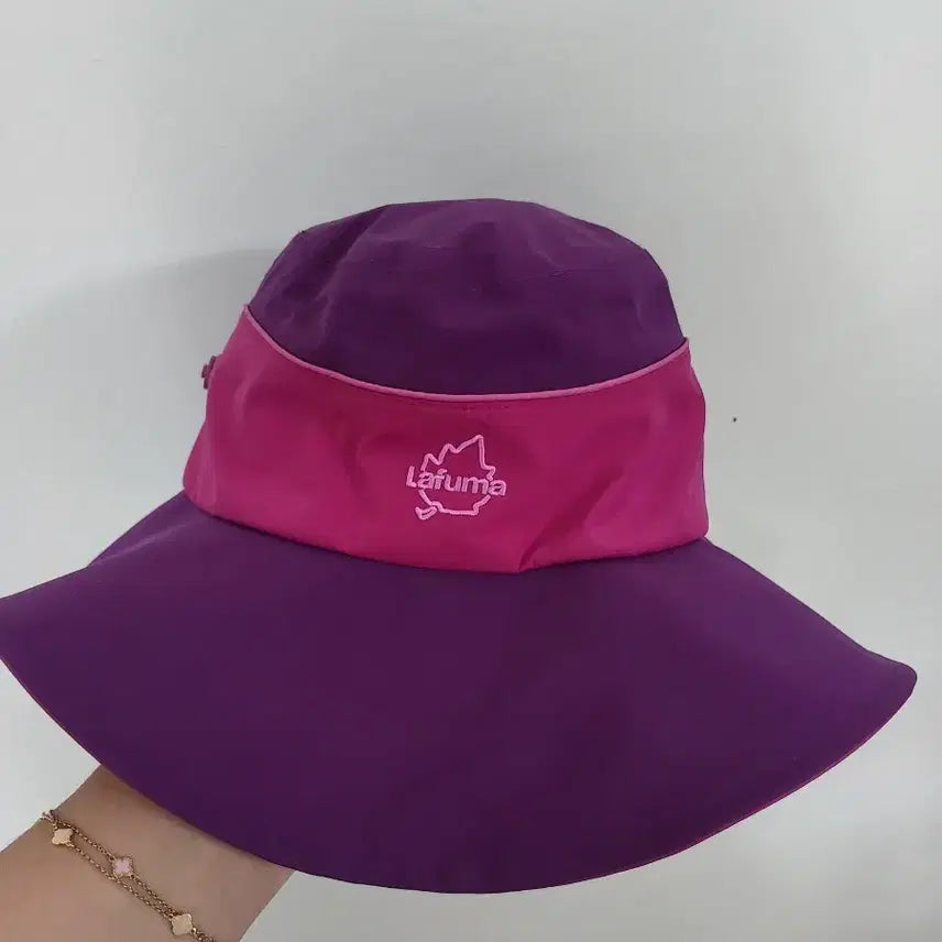 [BUNJANG] Lafuma Gore-Tex Bucket Hat Purple/Pink / 라푸마 고어텍스벙거지 모자 보라/핑크.260708