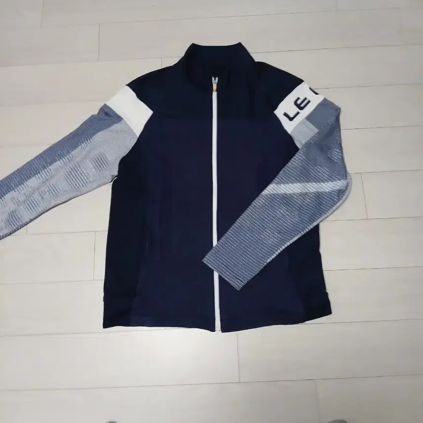 [BUNJANG] Le Coq Sportif Golf Knit Full Zip Up Sweater / 르꼬끄 골프 니트 집업
