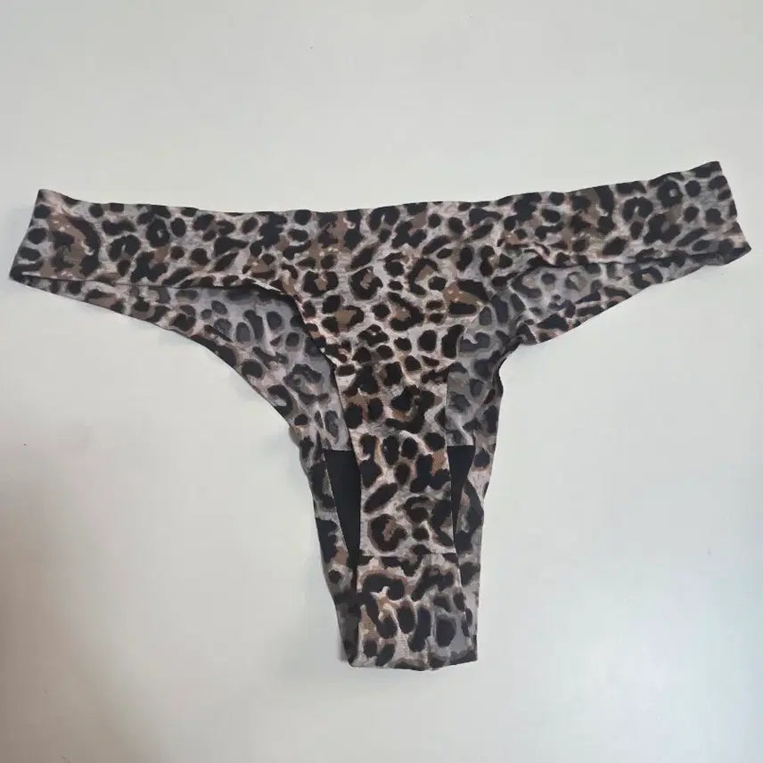 [BUNJANG] Women's Leopard Print Seamless Panties / 이너호피[여성팬티]중고