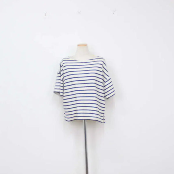 [BUNJANG] Lucky Chouette Women's Cotton Overfit Round Neck T-Shirt Free Size / [정품] 럭키슈에뜨 라운드티 오버핏 Free사이즈 정인샵