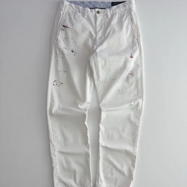 [BUNJANG] Polo Ralph Lauren Nautical Graphic Sailing Chino Pants Size 29/30 / 폴로 랄프로렌 노티컬 그래픽 세일링 치노 팬츠 29/30