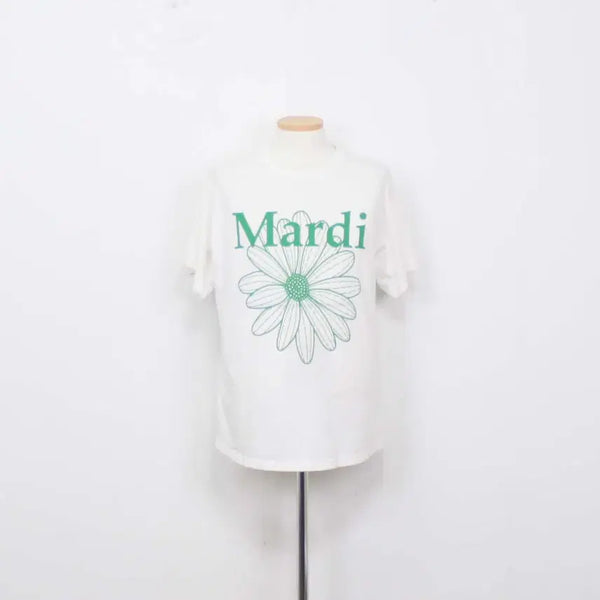 [BUNJANG] MARDI MERCREDI Unisex Round Short Sleeve T-Shirt Size M / [정품] 마르디 메크르디 라운드 반팔 티셔츠 공용 M사이즈 정인샵