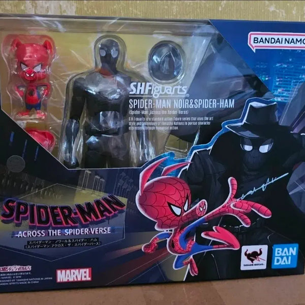 [BUNJANG] Bandai S.H.Figuarts Spider-Man Noir & Spider-Ham Action Figure / 반다이 S.H.Figuarts 스파이더맨 노와르&스파이더햄